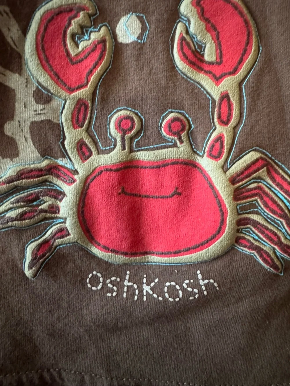 🔥5/$25🔥OSHKOSH B'GOSH BOY BABY/TODDLER 12MOS DEEP SEA/BEACH CREW NECK TSHIRT
